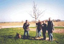 (v.l.) Eike Lange, Hans Raida, Karl Gluth und Hermann Schmaldienst (Foto: Wolfgang Voigt)