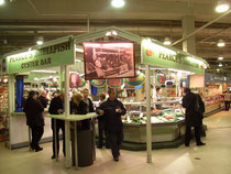 A fish stall in the Indoor Market