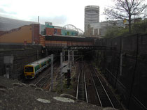 New Street Station - the South Tunnels viewed from Park Street bridge.