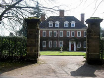 Carhampton House, Luttrell Road. The gateposts are believed to be those of Four Oaks Hall.