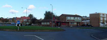 The Heathway pub c1955. To its left, new houses of 2008; to its right maisonnettes of the late 1960s.