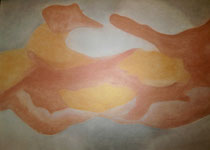 Metallisch, 2014, Pastell auf Papier, BxH 60x42 cm
