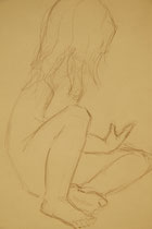 "Stefania", Bleistift auf Papier, 20/15 cm, 2009