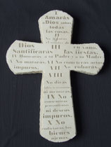 CT45PC CRUZ AVE MARIA P/COLGAR 23CM