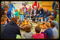 Stockbrot bei Live am Deich