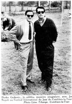 Dusko Gojkovic avec Joe Napoli (Photo Léon Tihange)
