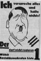 Wahlplakat 1932