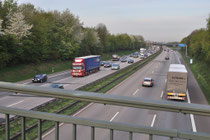 A40 Richtung Moers/Venlo