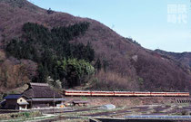 ’82.4　芸備線　備後落合ー比婆山間　急行たいしゃく・ちどり号