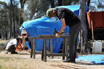 Raft work in progress: Frank Tagliabue and Roger Soong, October 2013