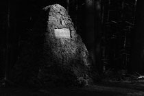 Denkmal eines aufgelösten Friedhofs (Hartmannsweilerkopf / Vogesen)
