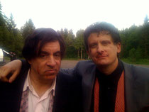 This shot was taken soon after filming the final fight scene in Lilyhammer with Steve Van Zandt on Location in Norway