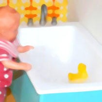 "Yellow squeaker duck", 2010, digital art, 30 x 30 cm