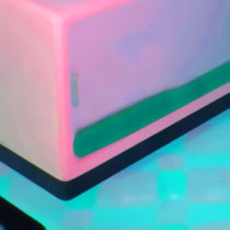 "Pink kitchen cabinet", 2010, digital art, 30 x 30 cm