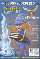 affiche salon du livre jeunesse 2008
