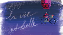 Illustration für das Galeries Lafayette Christmas-Event in Berlin