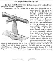Sadtler's plane table alidade. Lemoch, Ignaz; Lehrbuch der praktischen Geometrie, Vol. 1, Wien 1857, p.136.