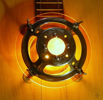 Wandleuchte, Lichtobjekt Light Guitar 