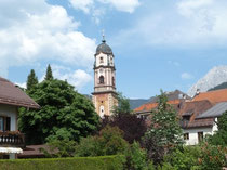Kirchturm Mittenwald