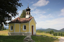 Kapelle Maria Rast auf den Buckelwiesen bei Krün