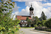 die Pfarrkirche von Krün