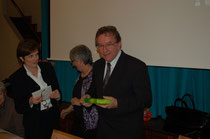 Christian Rothenberger mit Elisabeth Stehle und Marlene Aellig