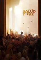 Cartel 75 Aniversario Hermandad de la Borriquilla de Jaen. 130 x 89 cm. Óleo sobre lienzo. 2021