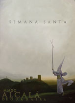 Cartel Semana Santa Alcalá de Guadaíra 2020. Óleo sobre lienzo. 100 x 73 cm