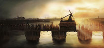 Las dos Semanas Santas. (1830). Óleo sobre lienzo. 116 x 54 cm. 2025