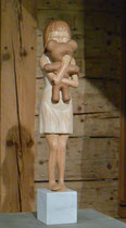 Kinderseele II, Zirbe, Höhe: 70 cm