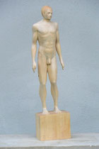 männlicher Akt, Linde, Figurenhöhe: 40 cm