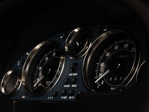 EUNOS ロードスター NA用 ビンテージメーターパネル (ネイビー) TYPE-03