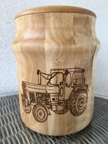 Holzart Pappel mit Pyrografie