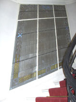 Vitraux cage d'escalier Paris 7e