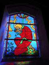 Eglise St Pierre - D'Huison Longueville (91) - Dessin Marie Descours Artiste peintre 