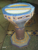 Baptistère - Mosaique Eglise St Thérèse - Savigny sur Orge (91)