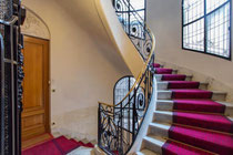 Vitraux cage d'escalier Paris 11e