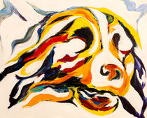 Chiquito III, Acrylic on canvas, 80 x 100 cm, 2014