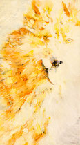 Max IV, Watercolor on canvas, 46 x 80 cm, 2012