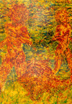 One of these mornings II, Acrylic on canvas, 70 x 100 cm, 2016