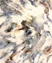 Katja V, Watercolor on canvas, 50 x 60 cm, 2012
