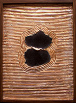 METALLICON ZEN "Doppelinsel" . 30 x 40 cm