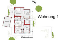 Erdgeschoß Wohneinheit 1