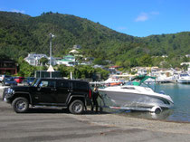 Boot fahren in Picton mit Angie & Gareth