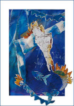Waterworld (Acryl auf Papier / 36 x 26 cm)