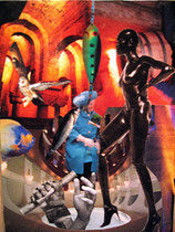 A Pasar por el Aro (collage tradicional) VENDIDA