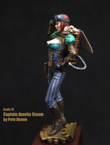 Captain Amelia Steam, Scale75 by Pete Domm