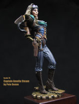 Captain Amelia Steam, Scale75 by Pete Domm