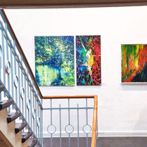 Sarah Esslinger-Dahlmann, Gruppenausstellung in der BBK-Galerie Oldenburg, Thema "Licht"
