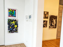 Sarah Esslinger-Dahlmann, Gruppenausstellung in der BBK-Galerie Oldenburg, Thema "Leuchten im Dunkeln"